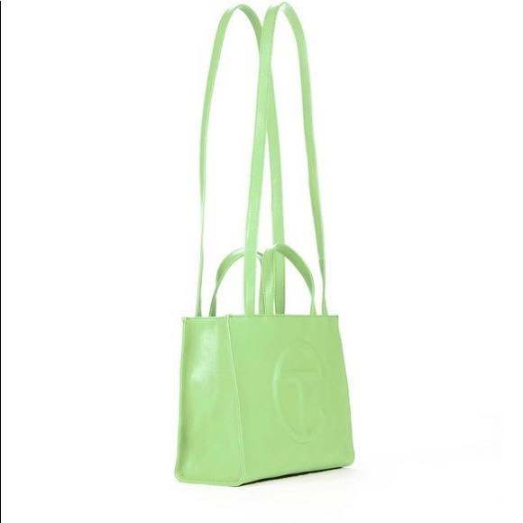 Medium Double Mint Telfar Bag - Picture 4 of 6